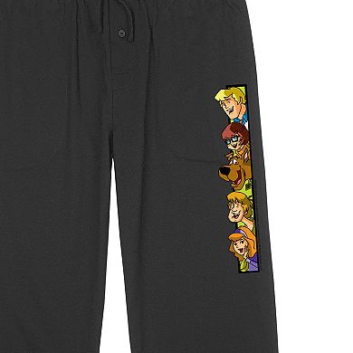 Men's Scooby Doo Peeking Mystery Gang Pajama Pants