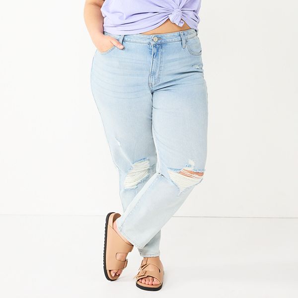 Mom jeans hot sale kohls