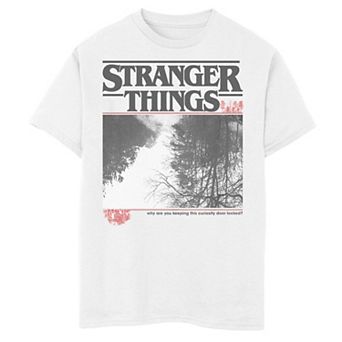 Boys' 8-20 Netflix Stranger Things Upside Photo Graphic Tee