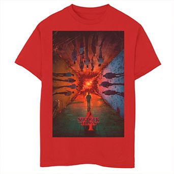 Boys 8-20 Netflix Stranger Things S4 Main Poster Tee