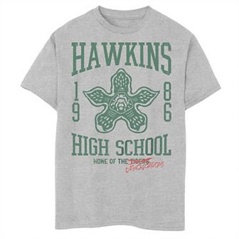 Boys 8-20 Netflix Stranger Things Hawkins Home Of Demorgorgons Tee