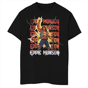 Boys 6-20 Netflix Stranger Things Eddie Muson Stack Tee