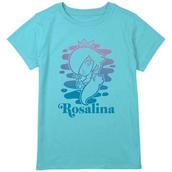 Girls 8-20 Super Mario Rosalina Gradient Portrait Graphic Tee in Regular & Plus Size