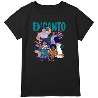 Disney's Encanto Group Portrait Logo Girls 8-20 Graphic Tee in Regular & Plus Size