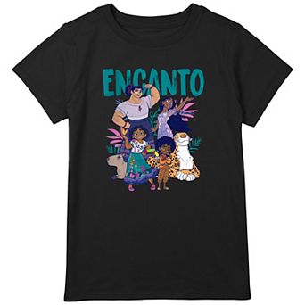 Disney's Encanto Group Portrait Logo Girls 8-20 Graphic Tee in Regular & Plus Size