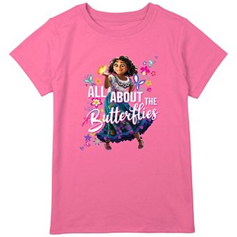 Disney's Encanto Mirabel Girls 8-20 All About The Butterflies Graphic Tee