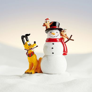Disney's Pluto and Snowman Tabletop Decor by St. Nicholas Square®