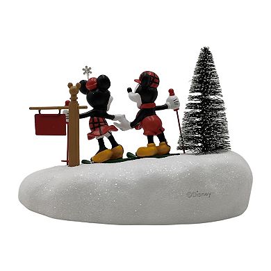 Disney's Mickey & Minnie Skiing Tabletop Decor by St. Nicholas Square