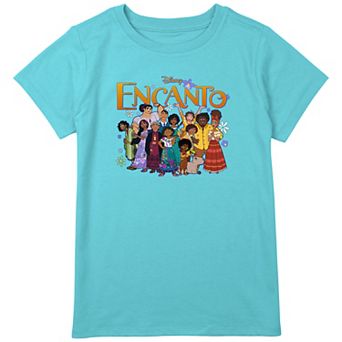 Disney's Encanto Family Group Shot Girls 8-20 Graphic Tee in Regular & Plus Size