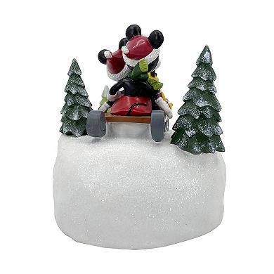 Disney's Mickey Mouse & Minnie Sledding Tabletop Decor by St. Nicholas Square® 