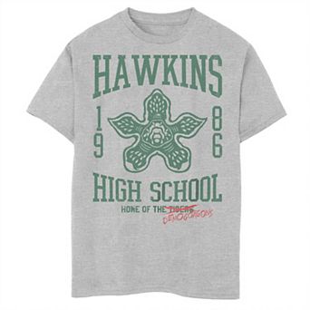 Boys' 8-20 Netflix Stranger Things Hawkins Home Of Demorgorgons Graphic Tee