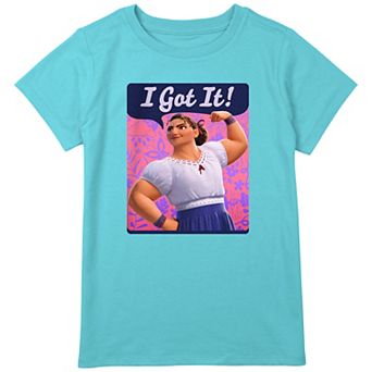 Disney's Encanto Luisa I Got It Flex Pose Girls 8-20 Graphic Tee in Regular & Plus Size