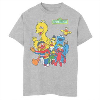 Boys' 8-20 Sesame Street Elmo And Friends Graphic Tee