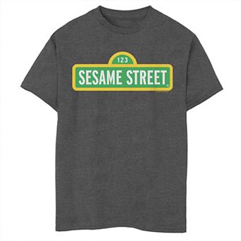 Boys 8-20 Sesame Street Classic Street Sign Logo Graphic Tee