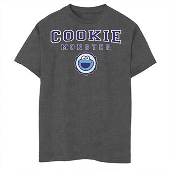 Boys Cookie Monster Preppy Tee