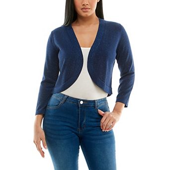 Women's Nina Leonard Classic Three Quarter Sleeve Bolero