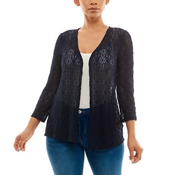 Women's Nina Leonard Lace Bolero