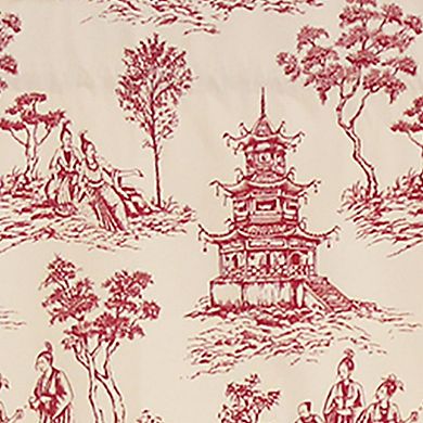 Naomi Regal 100% Cotton with Fully Lined 3" Rod Pocket Valnance for Windows