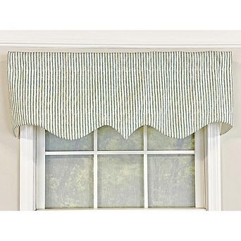 RLF Home Duval Regal Valance Rod Pocket