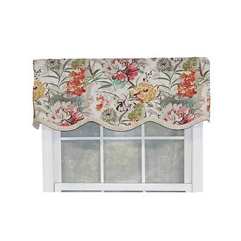 RLF Home Kira Ruffle Provance Valance Rod Pocket