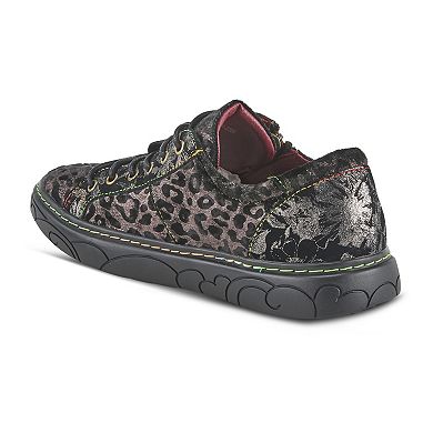 L'Artiste By Spring Step Danli-Cheeta Women's Leather Shoes