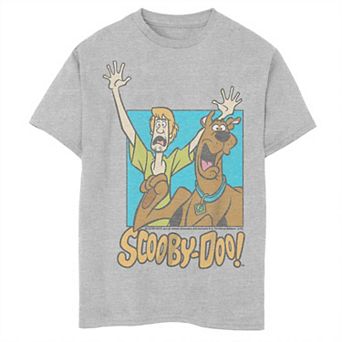 Boys 8-20 Scooby Doo And Shaggy Scare Square Tee