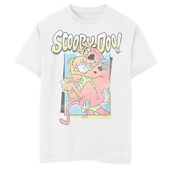 Boys' 8-20 Scooby-Doo And Shaggy Scared Photo Graphic Tee