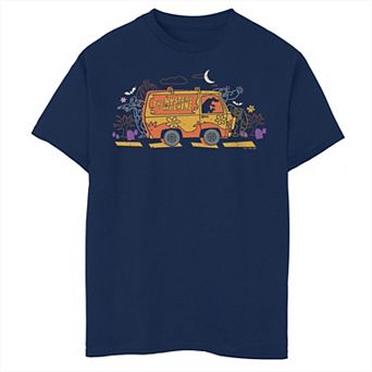Boys 8-20 Scooby Doo Mystery Machine Road Ghouls Tee