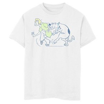 Boys' 8-20 Scooby-Doo And Shaggy Tiptoeing Graphic Tee