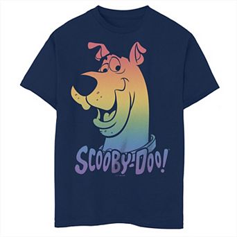 Boys 8-20 Scooby Doo Rainbow Head Graphic Tee