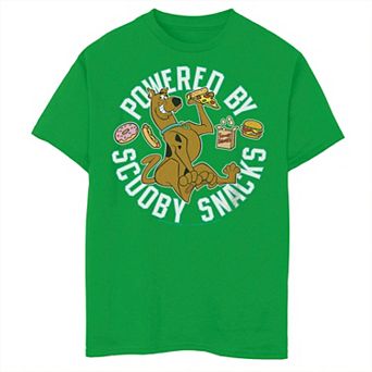 Boys' 8-20 Scooby-Doo Powered By Snacks Graphic Tee