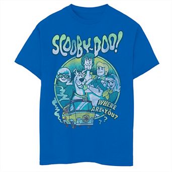 Boys 6-20 Scooby Doo Where Are You Mystery Gang Tee