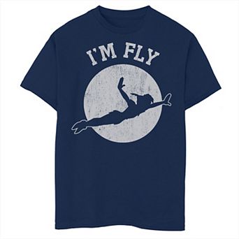 Disney's Peter Pan Boys Silhouette I'm Fly Tee
