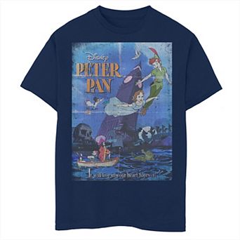 Disney's Peter Pan Boys Vintage Movie Poster Tee