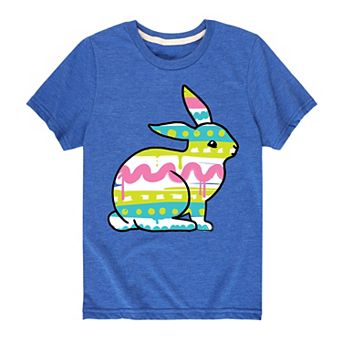 Boys 8-20 Painted Easter Bunny Graphic Tee