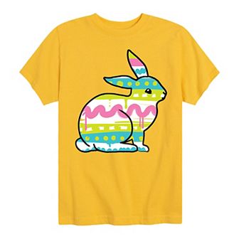 Boys 8-20 Painted Easter Bunny Graphic Tee