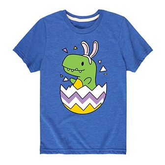 Boys 8-20 Dino Easter Egg Graphic Tee