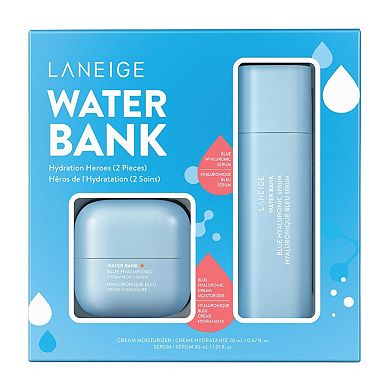 Water Bank Blue Hydration Heroes Set with Hyaluronic Acid
