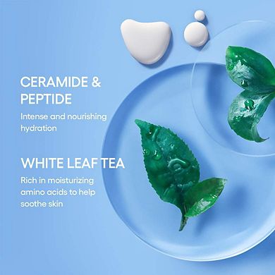 Cream Skin Refillable Toner & Moisturizer with Ceramides and Peptides