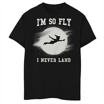 Disney's Peter Pan Boys Moon Flight Never Land Tee