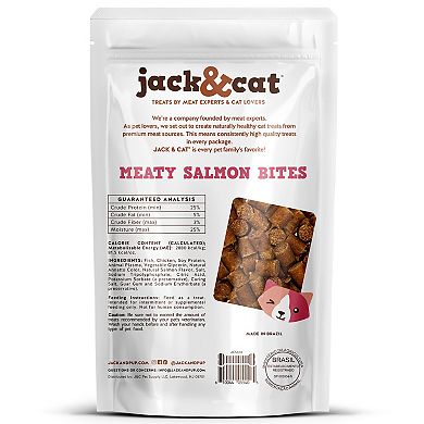 Jack & Cat Meaty Salmon Bites