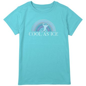 Disney's Frozen 2 Bruni The Salamander Cool As Ice Girls 8-20 Graphic Tee in Regular & Plus Size