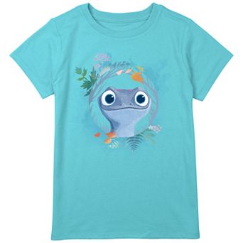 Disney's Frozen 2 Bruni The Salamander Watercolor Portrait Girls 8-20 Graphic Tee in Regular & Plus Size