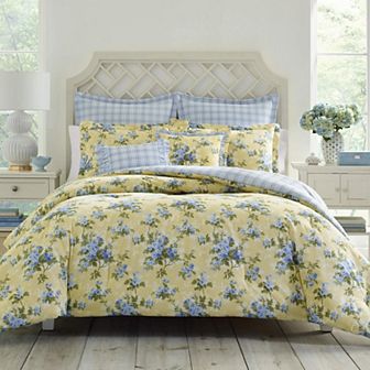 Laura Ashley Cassidy Yellow Duvet Cover Set