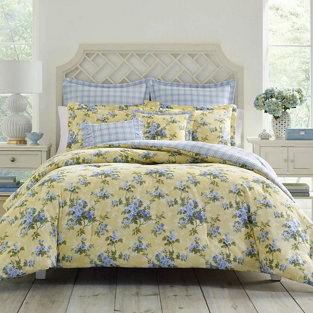 Laura Ashley Cassidy Yellow Duvet Cover Set