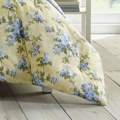 Laura Ashley Cassidy Yellow Duvet Cover Set