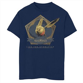Boys 6-20 Harry Potter Hogwarts Legacy Bird Live The Unwritten Tee