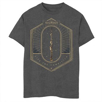 Boys 8-20 Harry Potter Hogwarts Magic Wand Tee