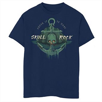 Boys 6-20 Peter Pan & Wendy Enter If Ye Dare Skull Rock Logo Tee