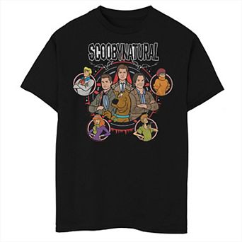 Boys 6-20 Scooby Doo Scooby Mash Up Group Shot Poster Graphic Tee